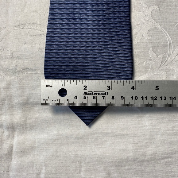 Stafford Executive Blue/Black 100% Silk Traditional‎ Tie - Picture 4 of 5